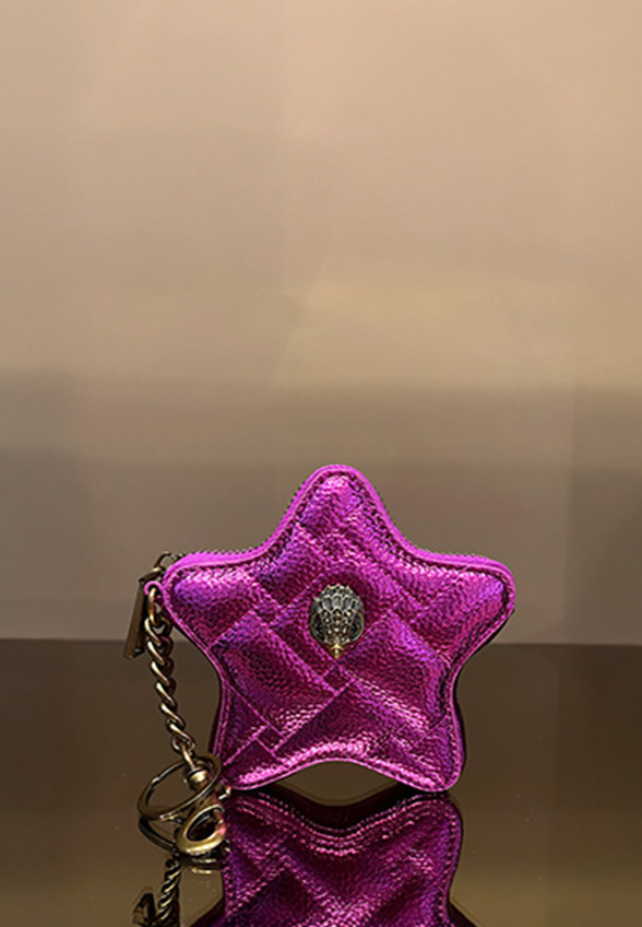 ZAWIESZKA KENSINGTON STAR CHARM FUKSJOWA