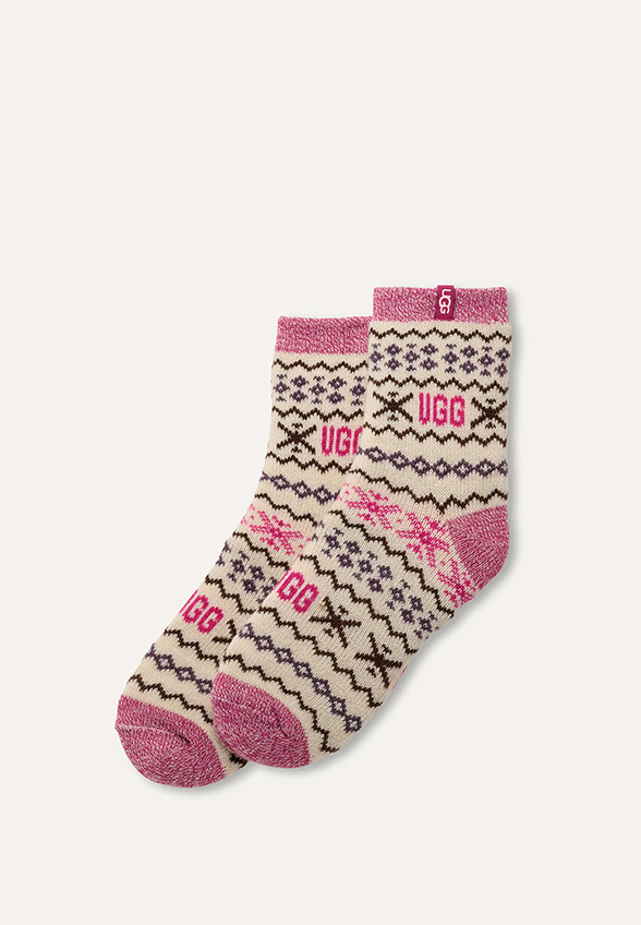 SKARPETKI CRESSIDA COZY RÓŻOWE
