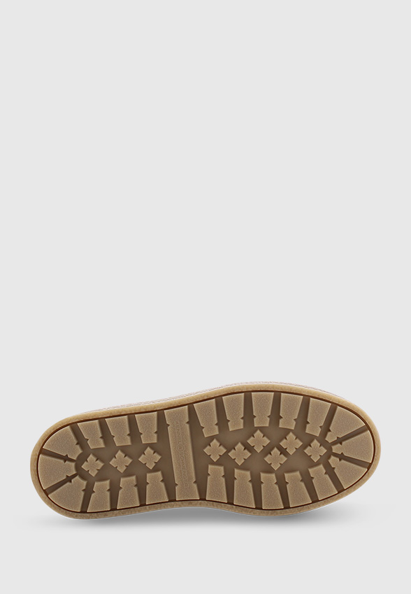 SNEAKERSY BAZAR Z ZAMSZOWEJ SKÓRY CZEKOLADOWY BRĄZ
