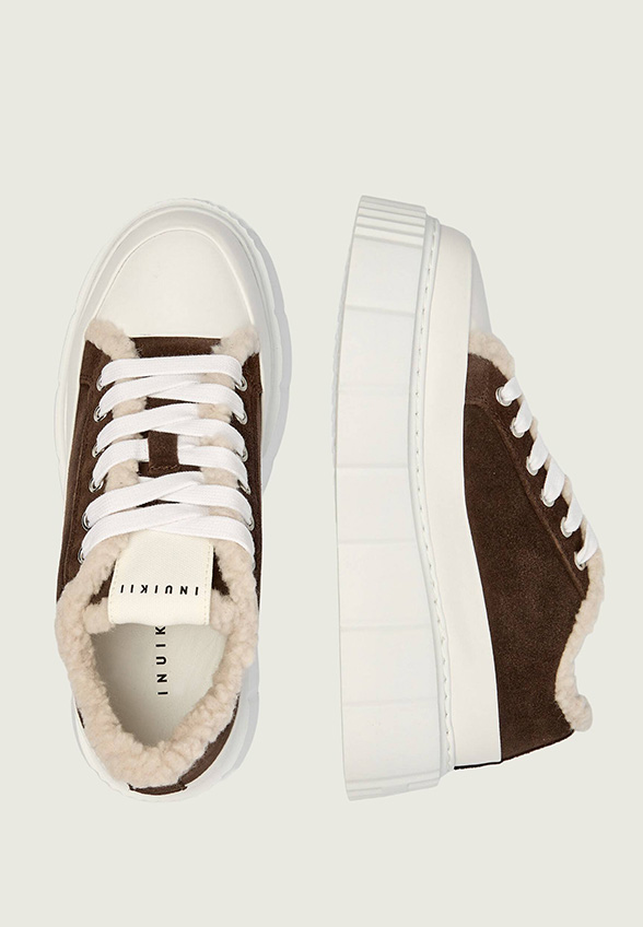SNEAKERSY MATILDA CURLY CIEMNY BRĄZ