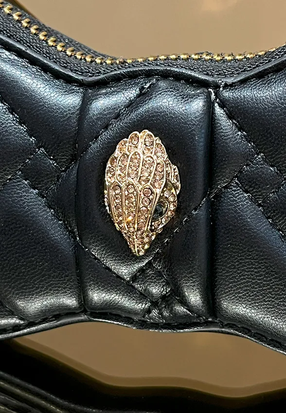 ZAWIESZKA KENSINGTON BOW CHARM CZARNA