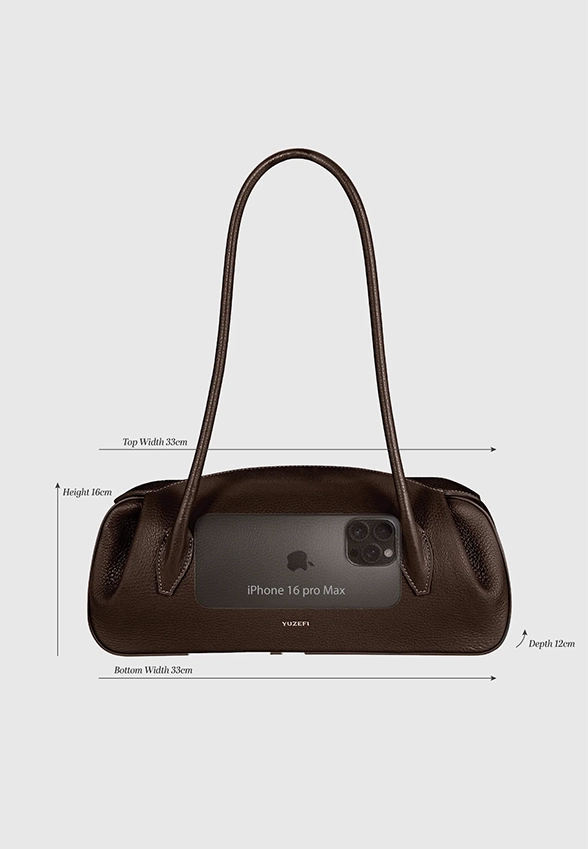 TORBA OYSTER SHOULDER BAG CZARNA
