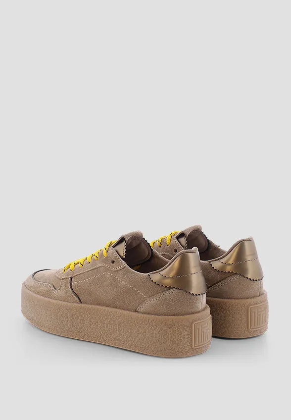 SNEAKERSY BAZAR ZAMSZOWE BEŻOWE