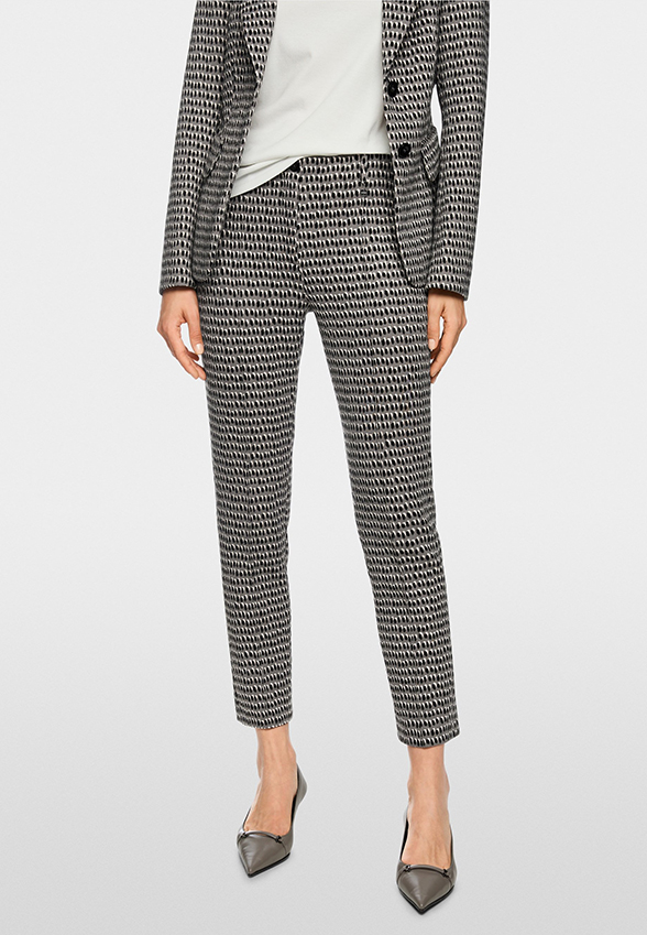 SPODNIE SYDNEY SLIM-FIT REGULAR SZARE