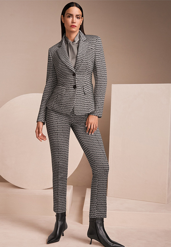 SPODNIE SYDNEY SLIM-FIT REGULAR SZARE