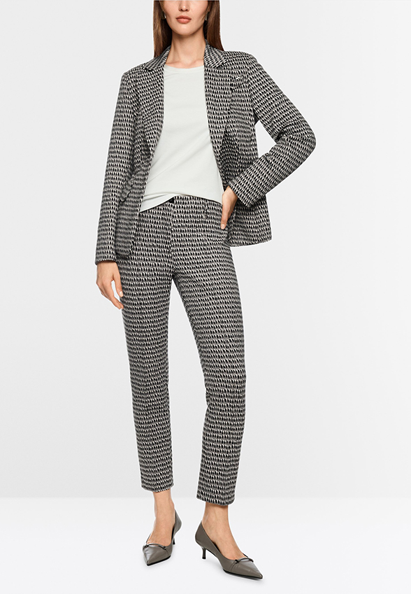 SPODNIE SYDNEY SLIM-FIT REGULAR SZARE