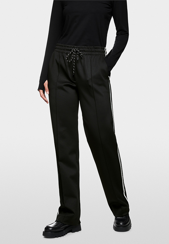 SPODNIE WASHINGTON WIDE-FIT CZARNE