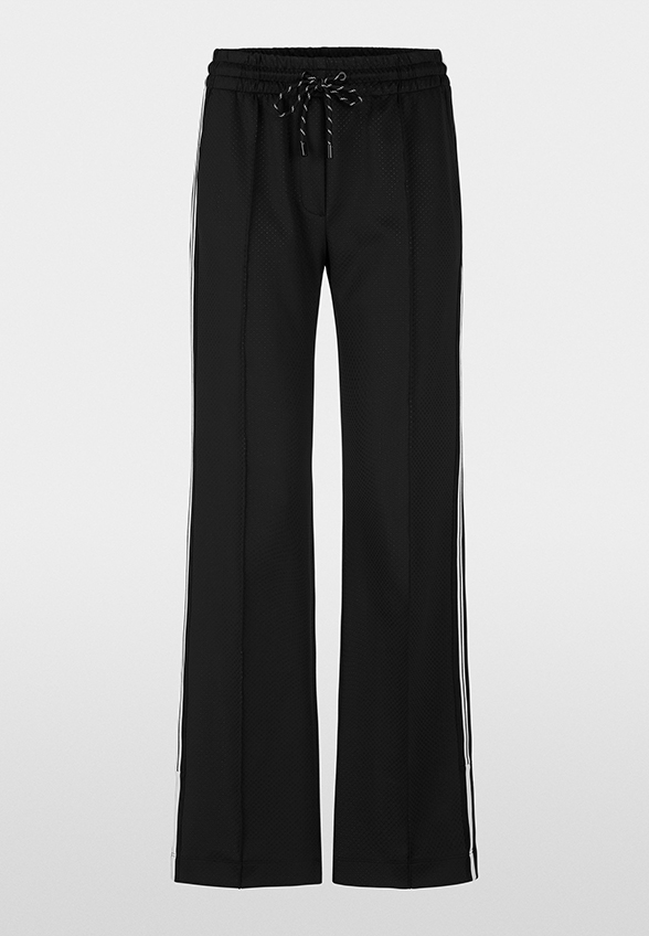 SPODNIE WASHINGTON WIDE-FIT CZARNE
