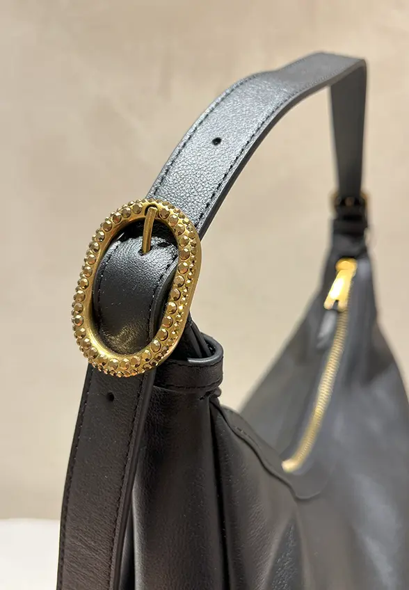TORBA CHELSEA LG SOFT HOBO CZARNA