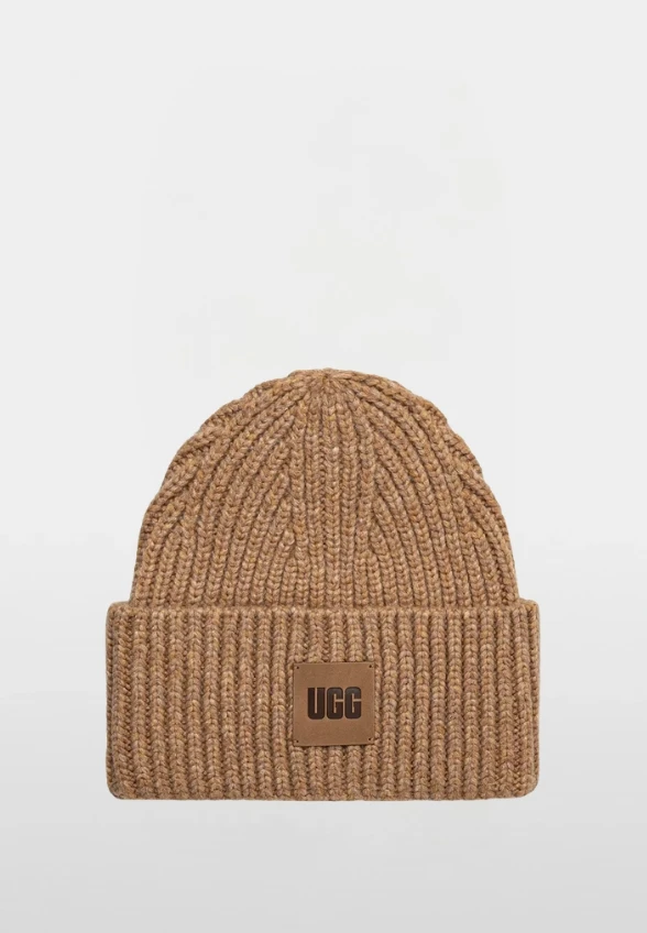CZAPKA CHUNKY RIB BEANIE KARMELOWA