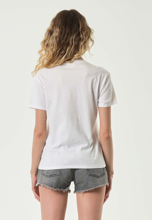 T-SHIRT BAWEŁNIANY EMILIE NEED A TOY BIAŁY