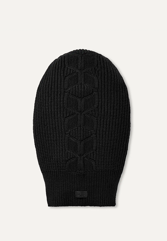 KOMIN CABLE BALACLAVA CZARNY