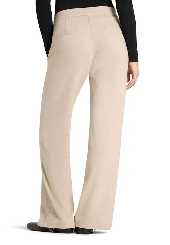 SPODNIE AVA UTILITY WIDE-FIT BEŻOWE