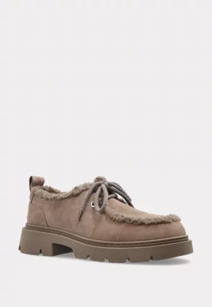 LOAFERSY MOCABEE CURLY TAUPE
