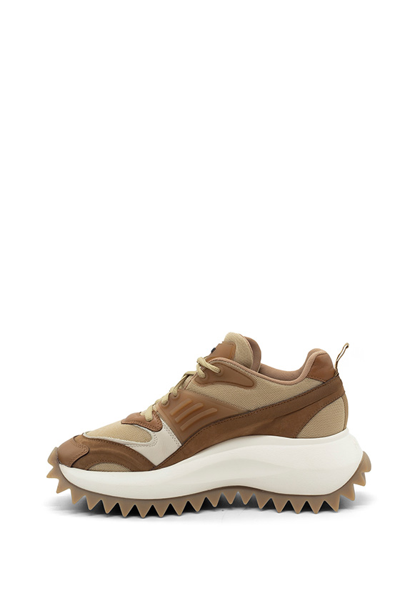 SNEAKERSY D22 RUNNING SCARPA WALK BRĄZOWE
