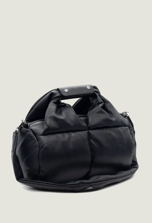 TORBA TYPU BAULETTO SKÓRZANA CZARNA