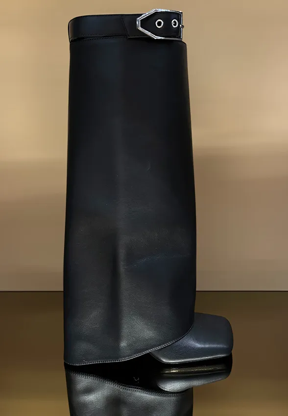 KOZAKI 2W1 ZE ZDEJMOWANĄ CHOLEWKĄ CZARNE