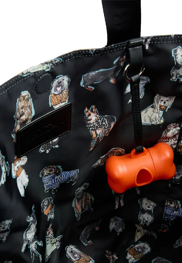 TORBA SHOPPER DWUSTRONNA BRĄZOWA