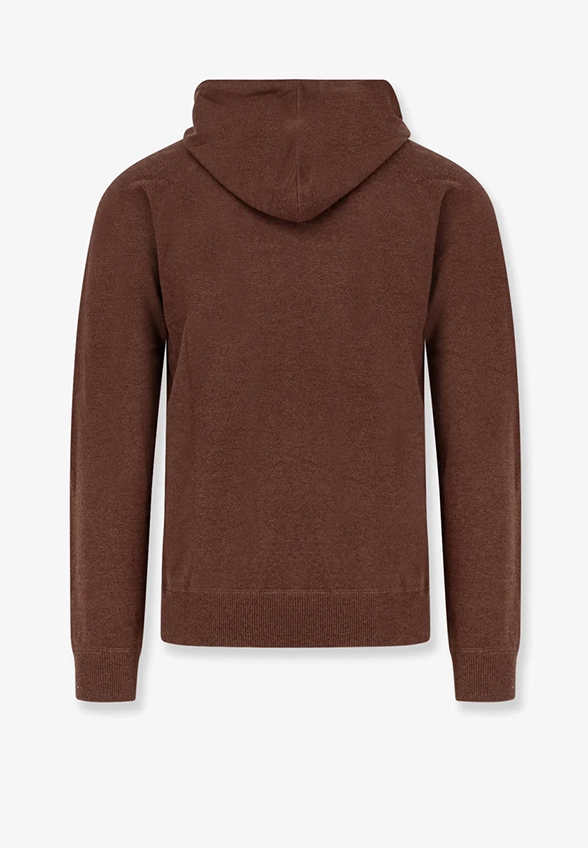 BLUZA DZIANINOWA MĘSKA WILLBUR BRĄZOWA