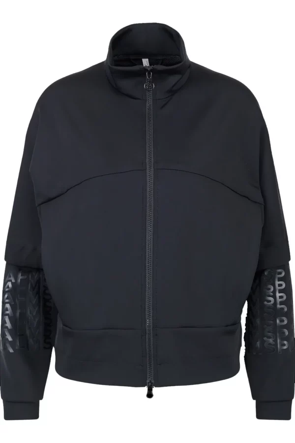 BLUZA ZAPINANA NA ZAMEK CZARNA