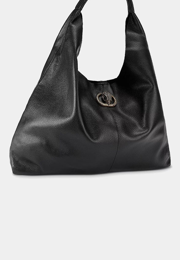TORBA CHELSEA LG SLOUCH HOBO CZARNA