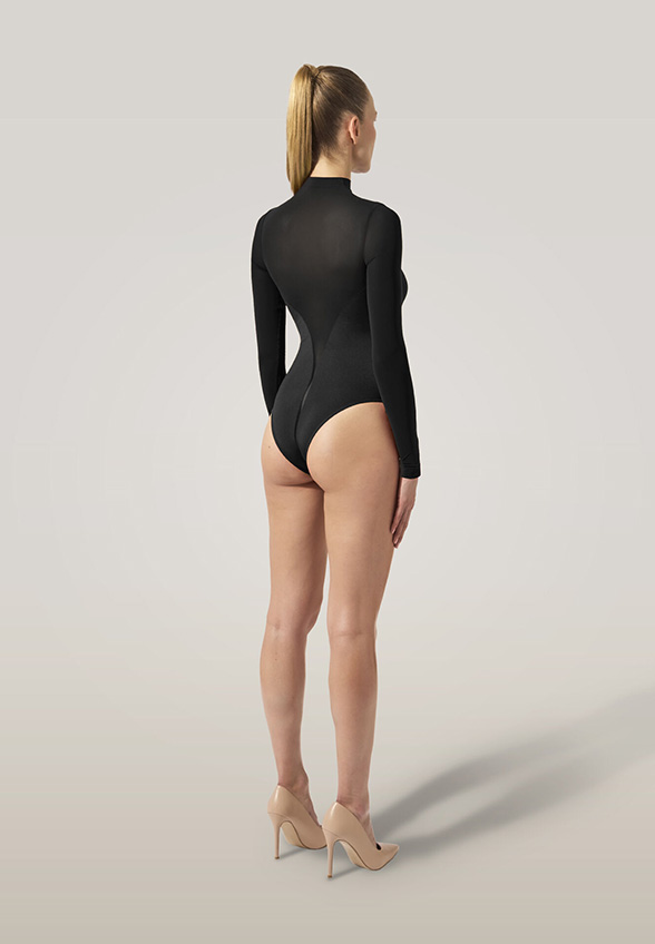 BODY BUSTIER CZARNE