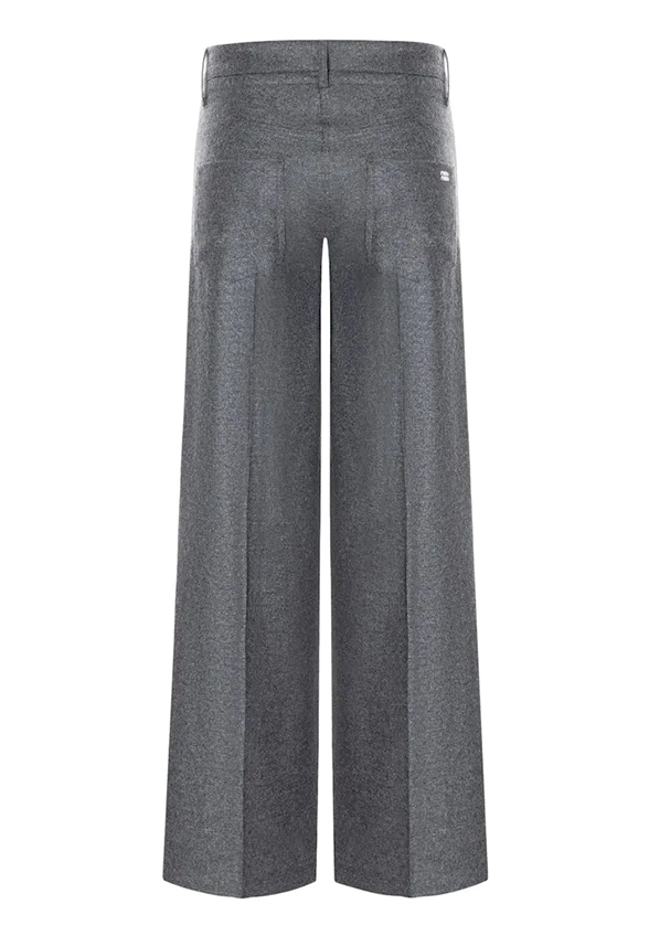 SPODNIE ADRIENNE WIDE-FIT SZARE