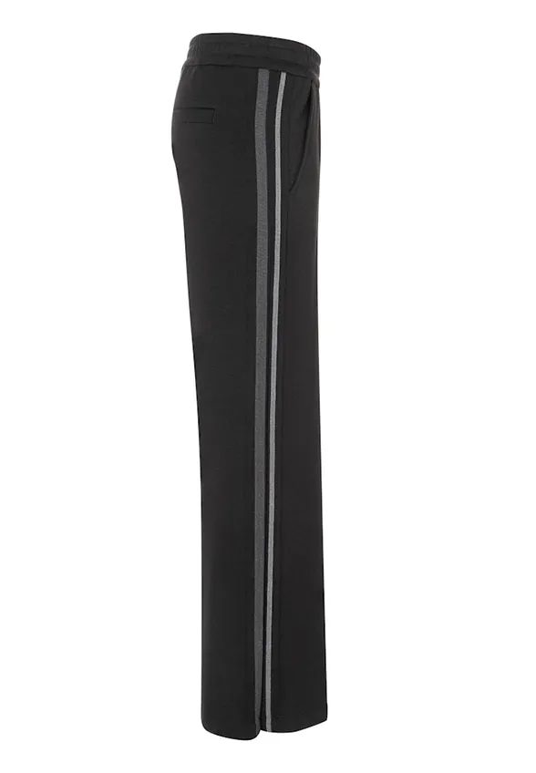 SPODNIE AMELIA WIDE FIT CZARNE