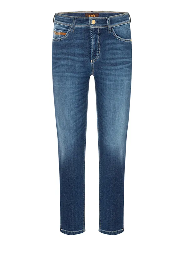 SPODNIE JEANSOWE PIPER SHORT SLIM-FIT NIEBIESKIE