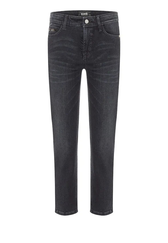 SPODNIE JEANSOWE PIPER SHORT SLIM-FIT CZARNE
