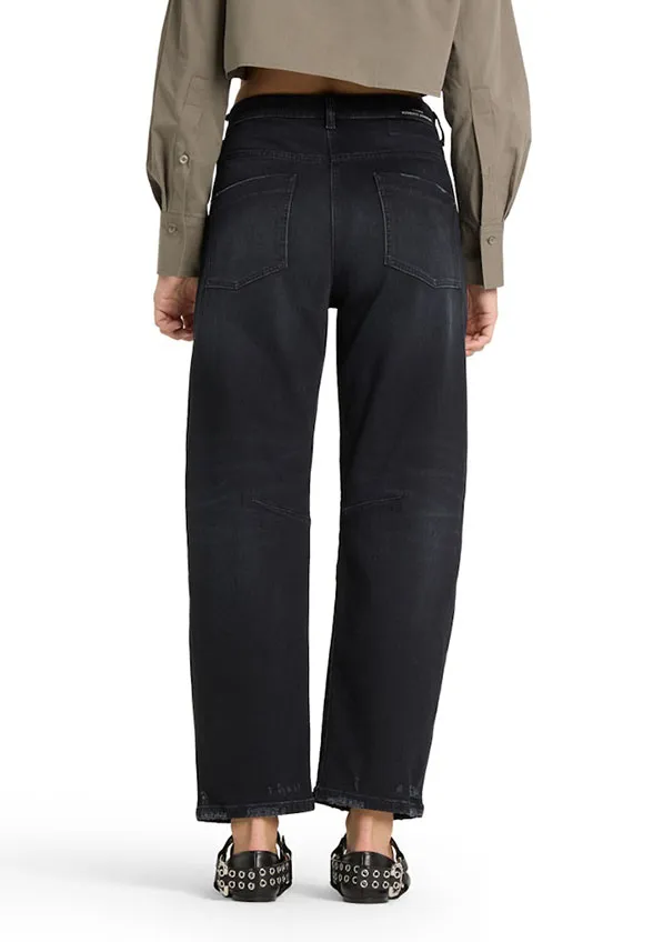 SPODNIE JEANSOWE OCEAN O-SHAPE GRAFITOWE