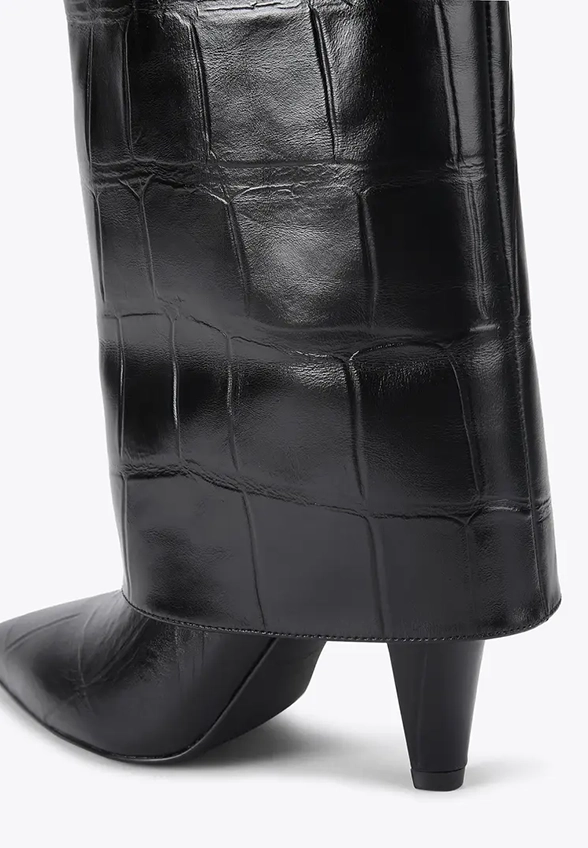 KOZAKI FOLDOVER TALL CZARNE