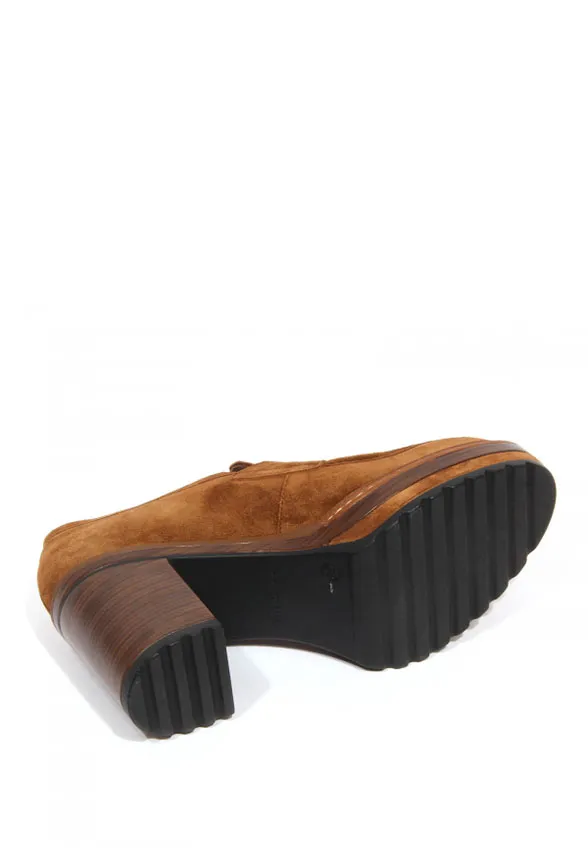 LOAFERSY NA OBCASIE OLIVIA KARMELOWY BRĄZ