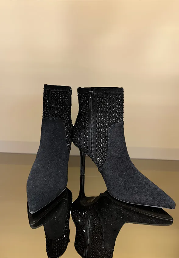 BOTKI KENSINGTON ANKLE BOOT CZARNE