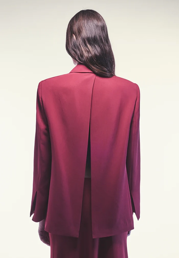 MARYNARKA OVERSIZE CZERWONA