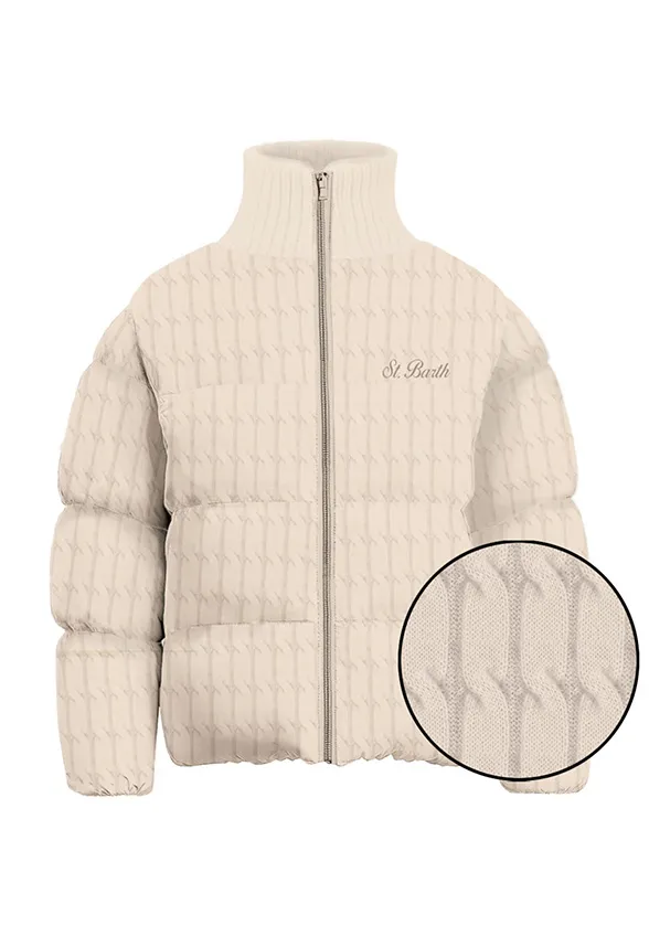 KURTKA MYA WOOL BEŻOWA