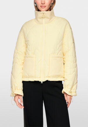 KURTKA PIKOWANA BANANOWY ŻÓŁTY