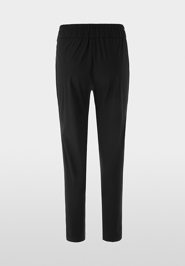 SPODNIE RHODOS LOOSE-FIT HIGH CZARNE