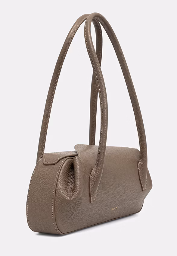 TORBA OYSTER SHOULDER BAG TAUPE