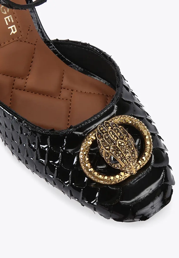SZPILKI CHELSEA ANKLE STRAP CZARNE