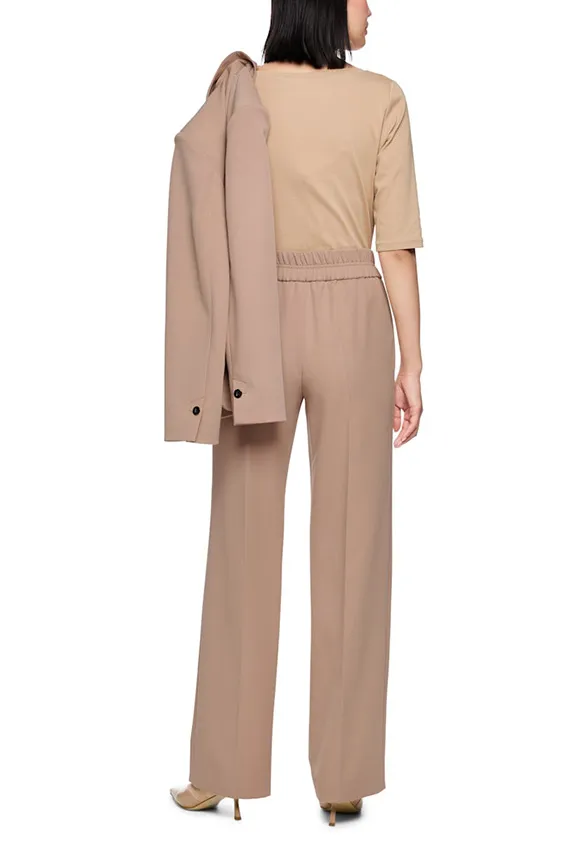 SPODNIE WASHINGTON WIDE-FIT REGULAR JASNY BRĄZ