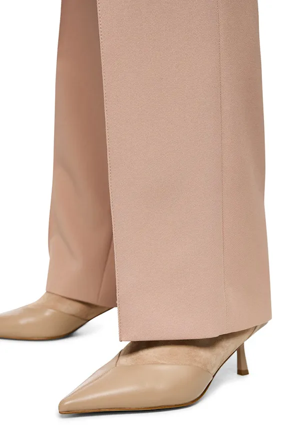 SPODNIE WASHINGTON WIDE-FIT REGULAR JASNY BRĄZ