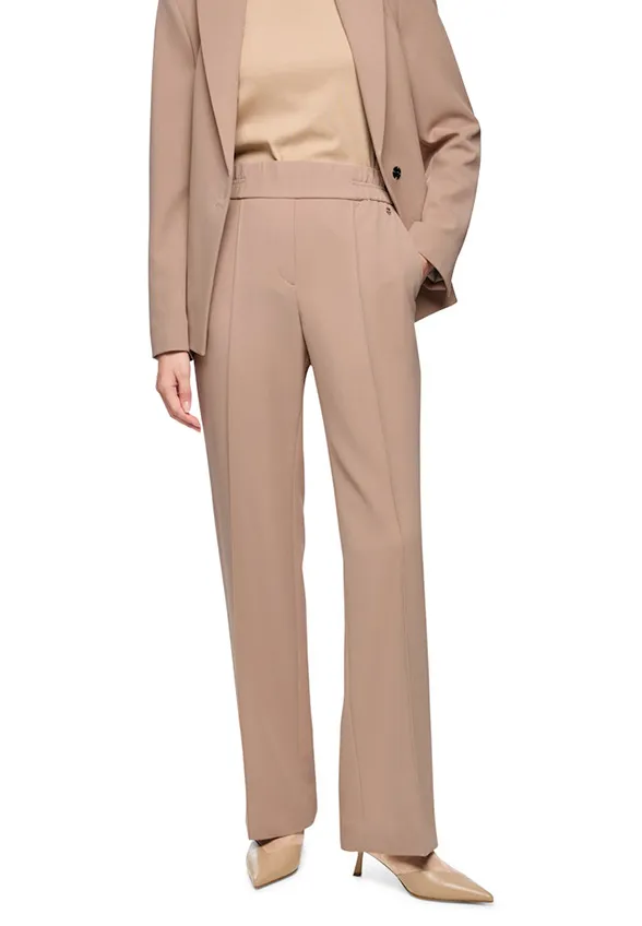 SPODNIE WASHINGTON WIDE-FIT REGULAR JASNY BRĄZ