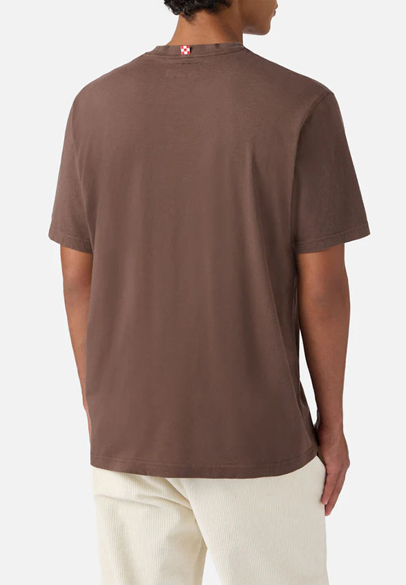 T-SHIRT MĘSKI ARNOTT BRĄZOWY