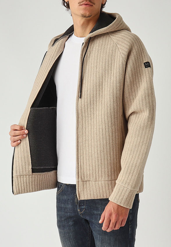 BLUZA MĘSKA CARREL BEŻOWA