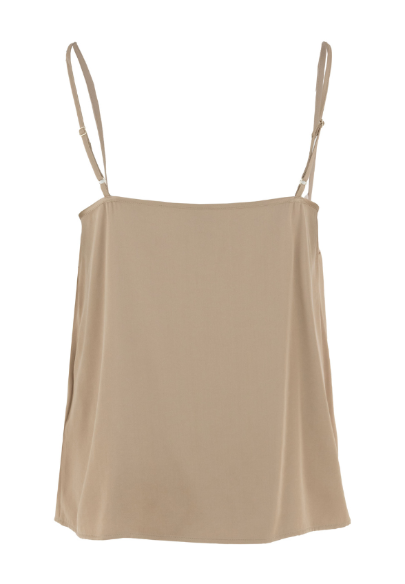 TOP Z KORONKĄ BEŻOWY