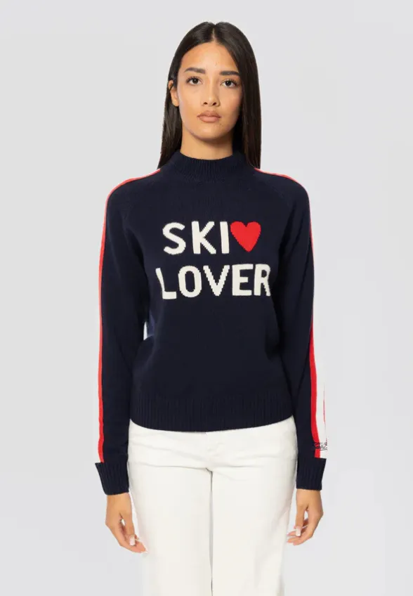 SWETER PEAK SKI LOVER GRANATOWY