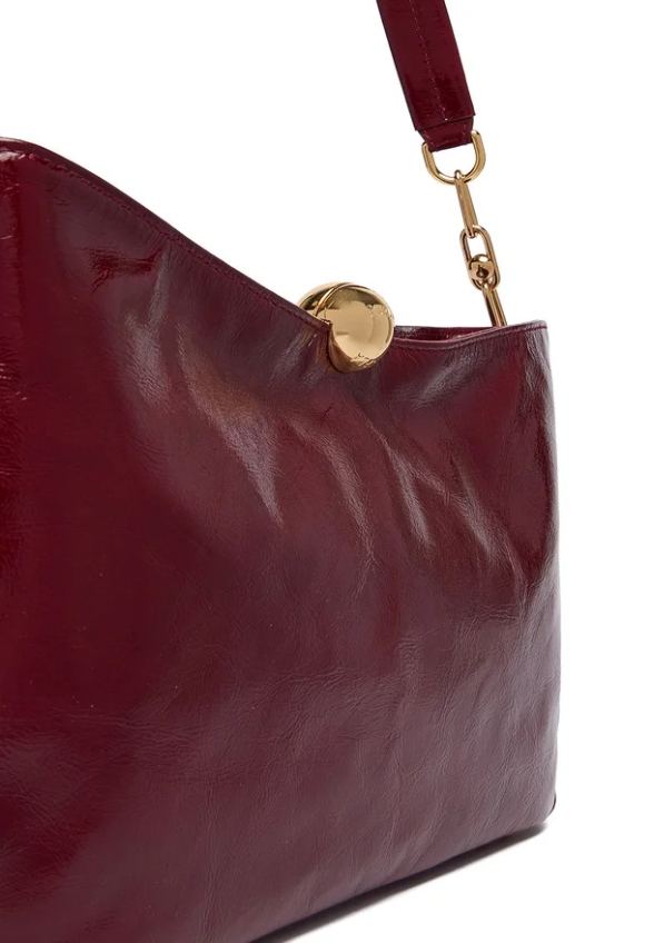 TOREBKA SKÓRZANA SFERA CROSSBODY MINI CZARNA