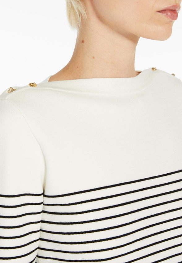SWETER PAPILLA KREMOWY