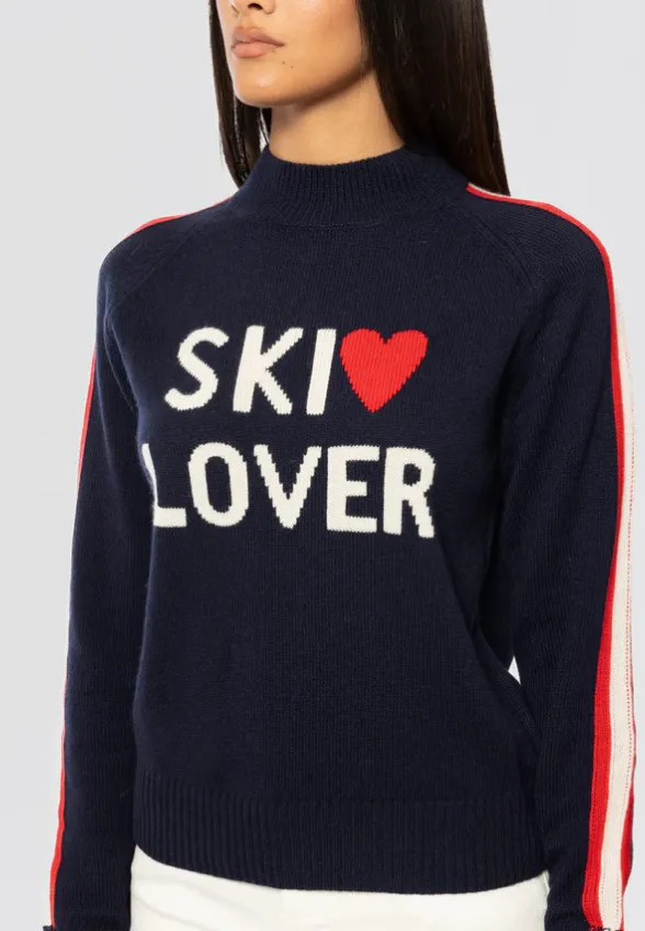 SWETER PEAK SKI LOVER GRANATOWY